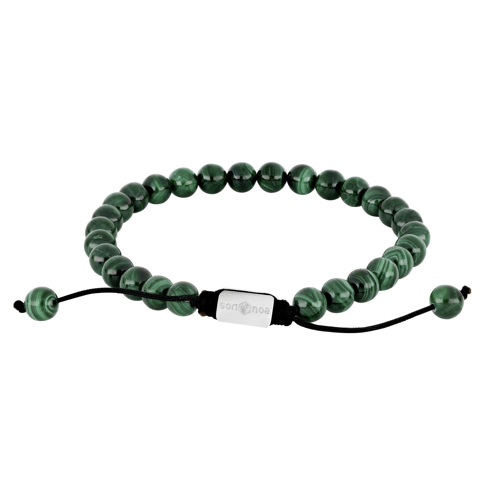 SON armbånd malakit 19-25cm