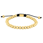SON Armband steel IP gold