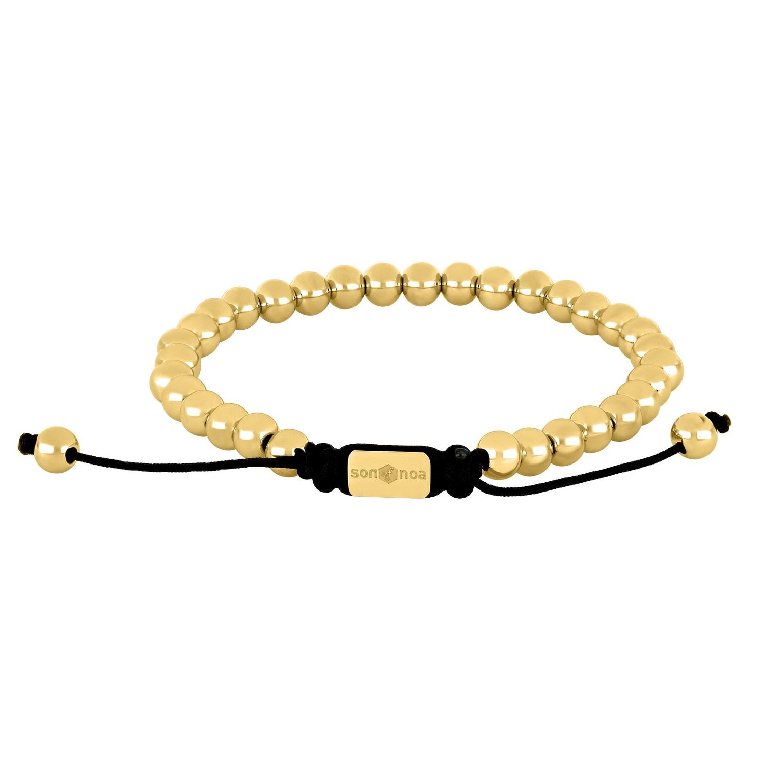 SON Armband steel IP gold