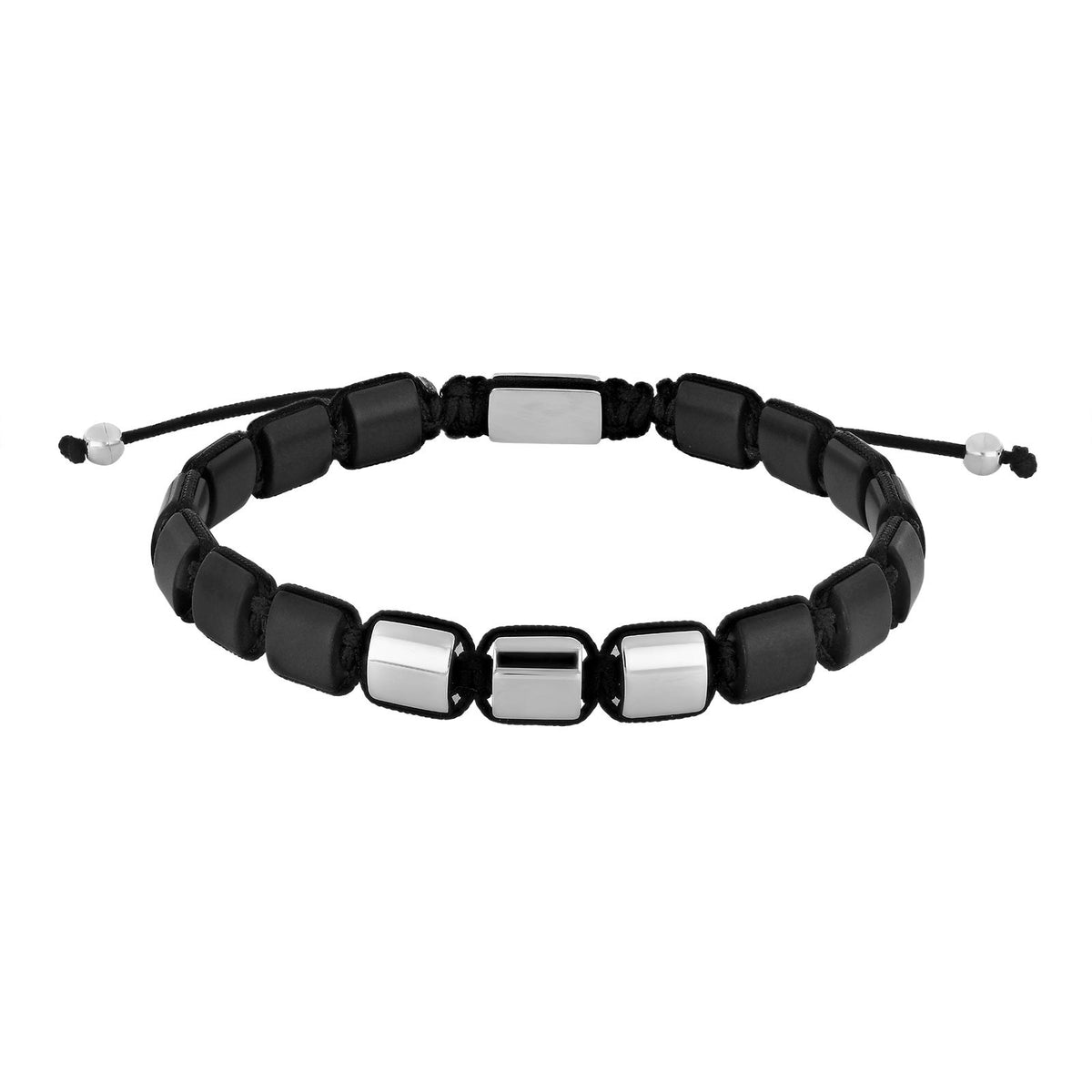 SON-armband, staal, vierkant