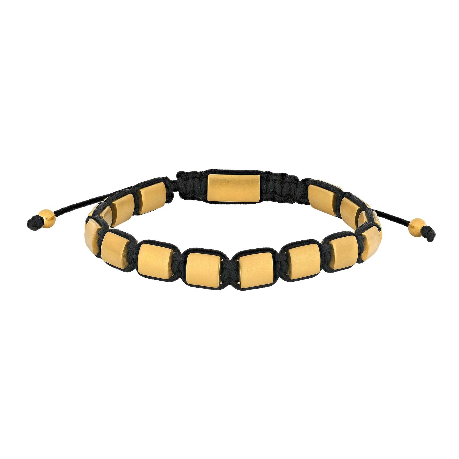 SON Armband steel IP gold