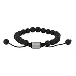 SON bracelet black agate 8mm