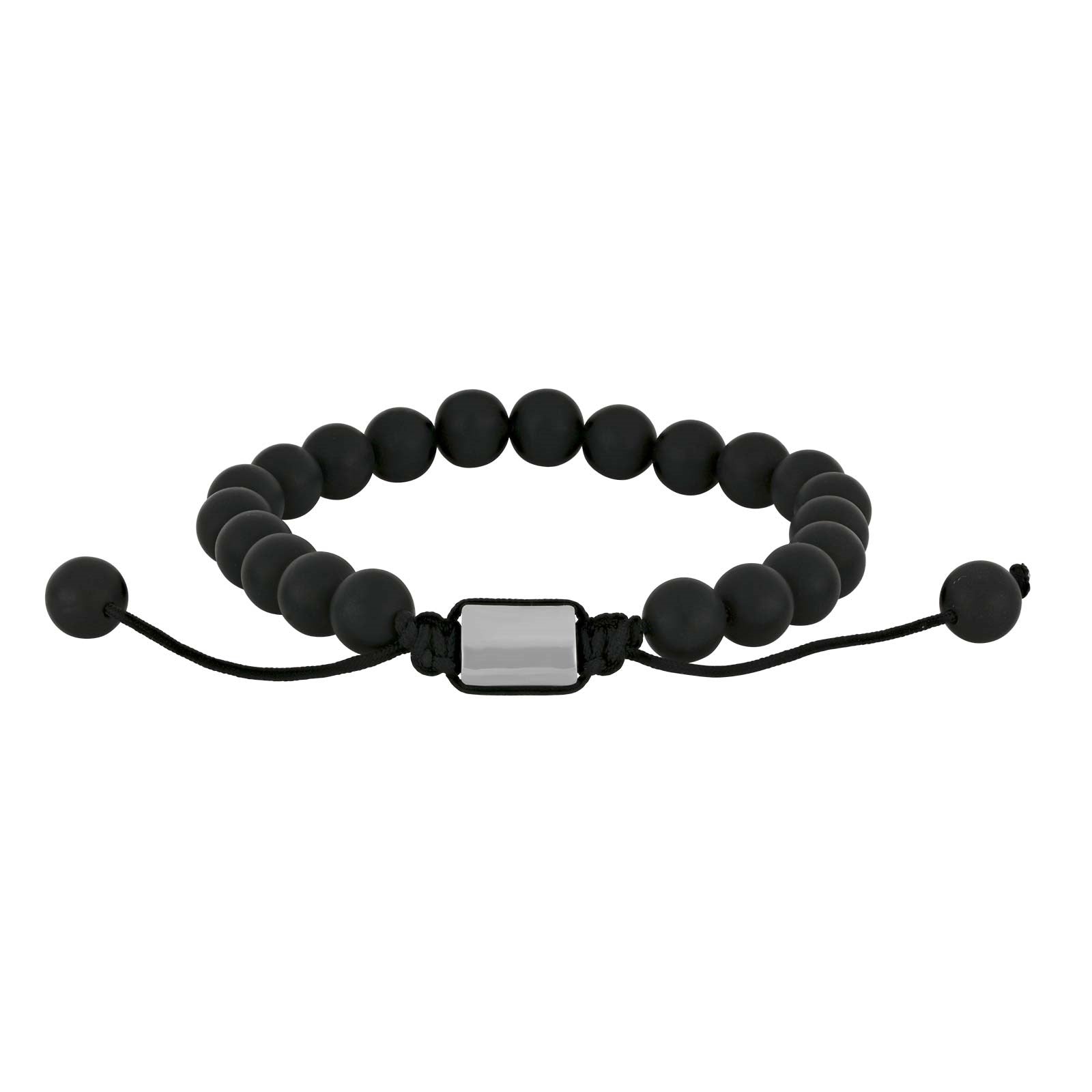 SON bracelet black agate 8mm
