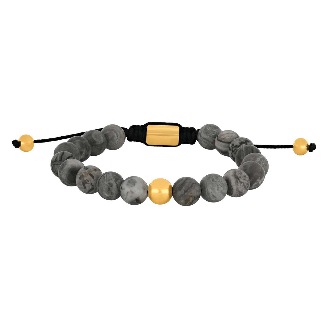 SON Armband map stone 8mm IPG
