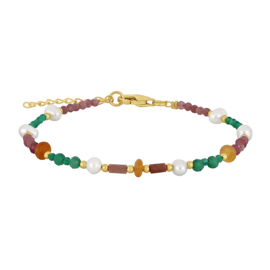 Vergoldet Silber Armband ICE52 1