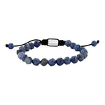 SON Armband blue sodalite m.Stahl 8mm