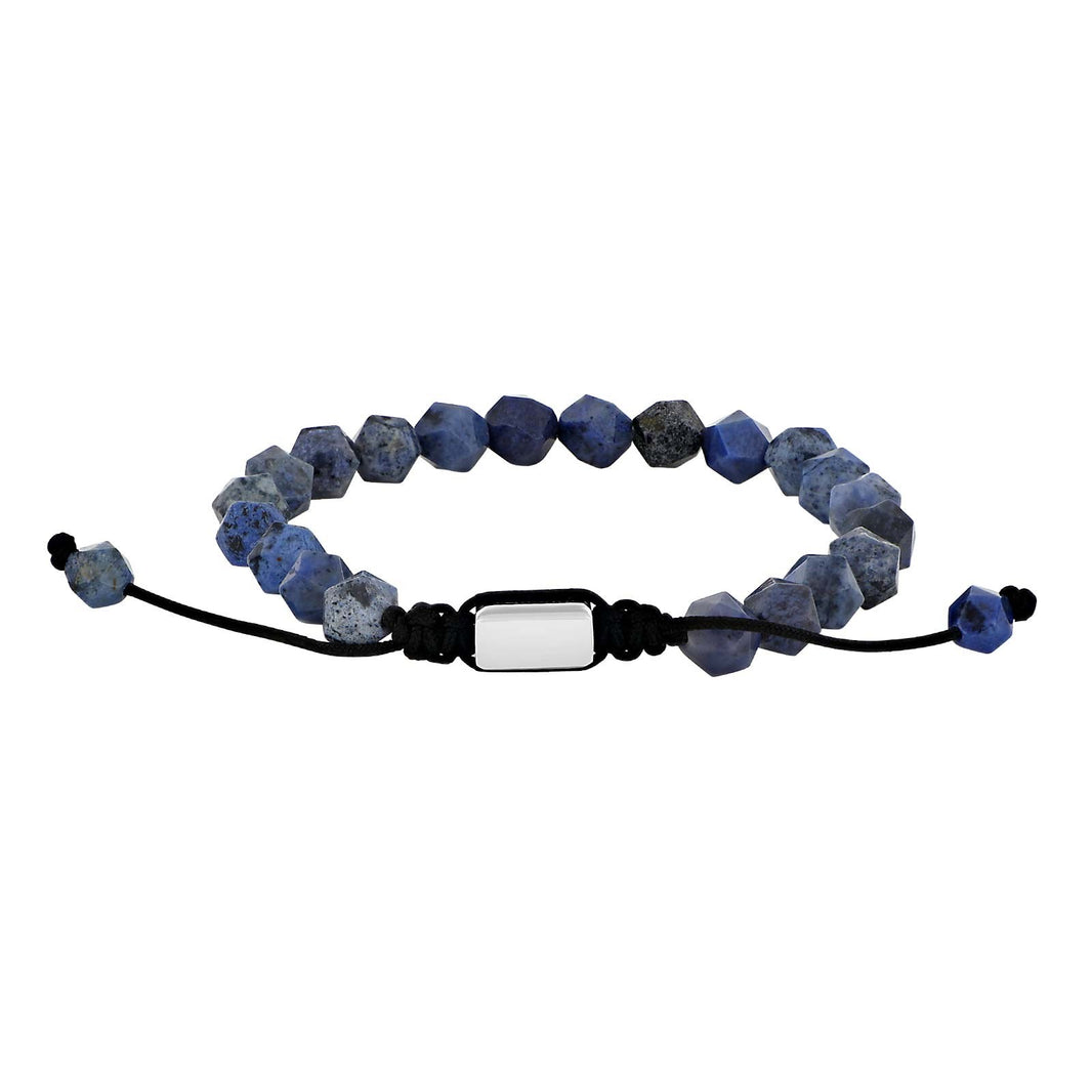 SON Armband blue sodalite m.Stahl 8mm