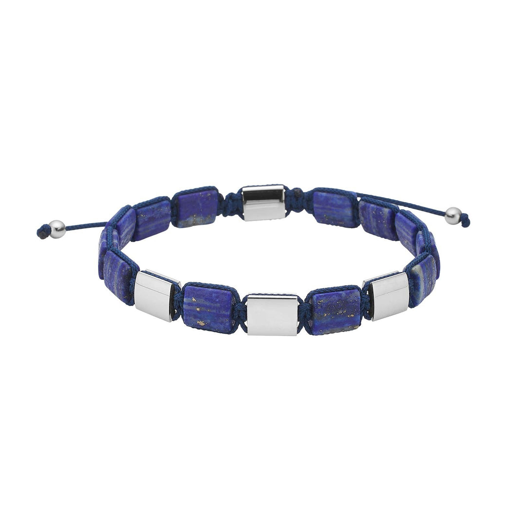 SON Armband Lapis m.Stahl