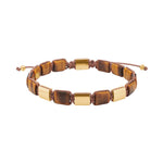 SON bracelet yellow tiger eye IP gold