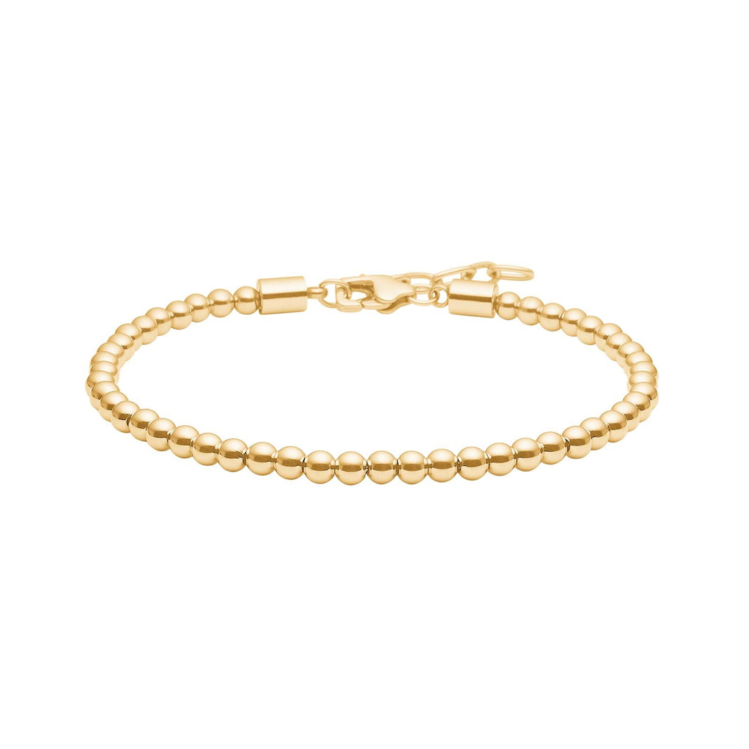 SON steel bracelet IP gold