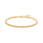 SON steel bracelet IP gold