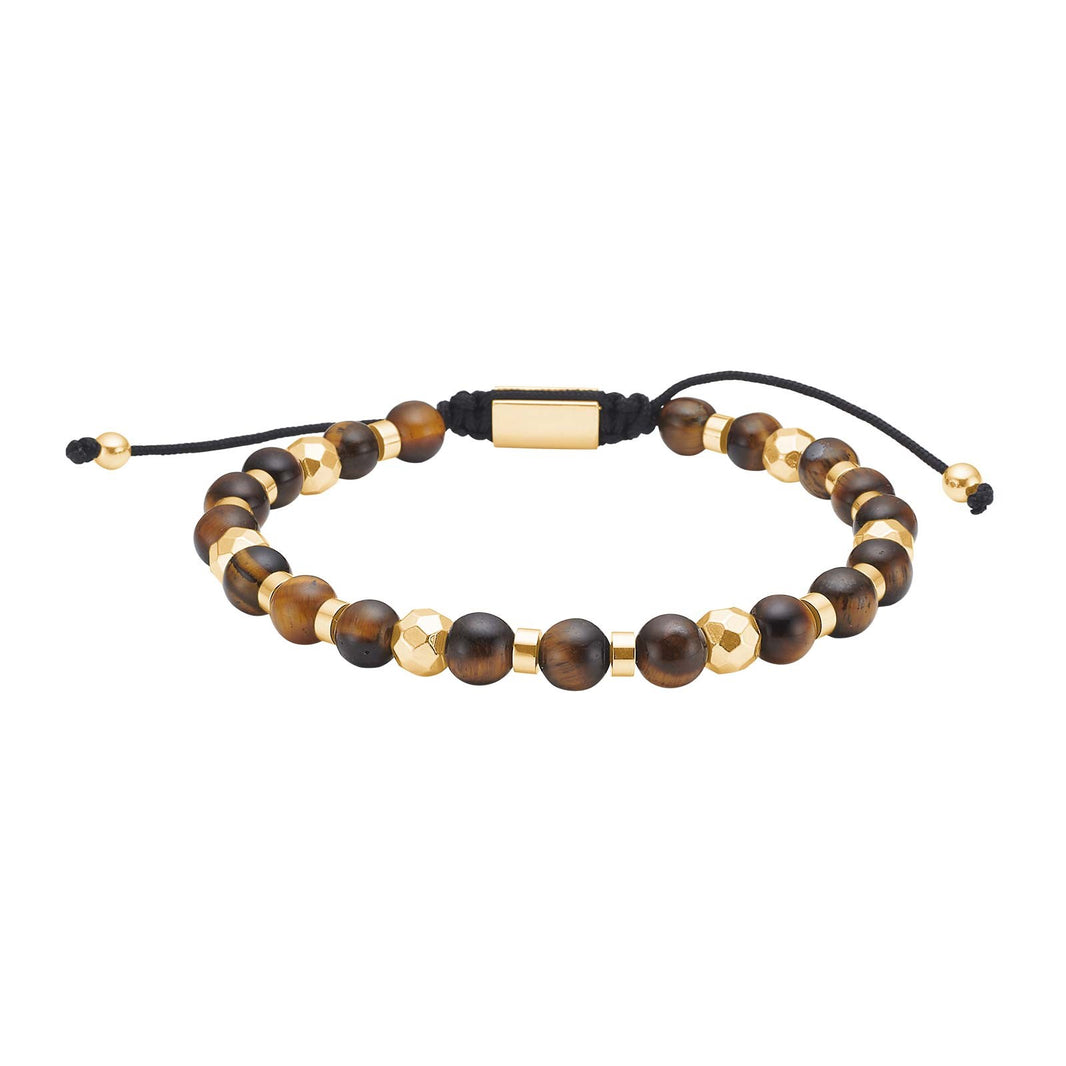 SON Armband yellow tiger eye IP gold
