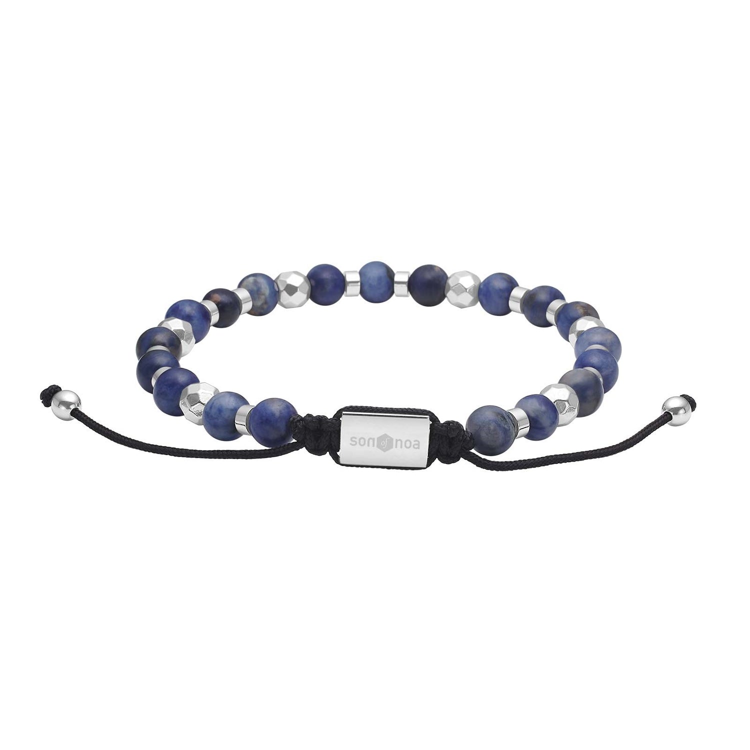 SON bracelet sodalite w.steel