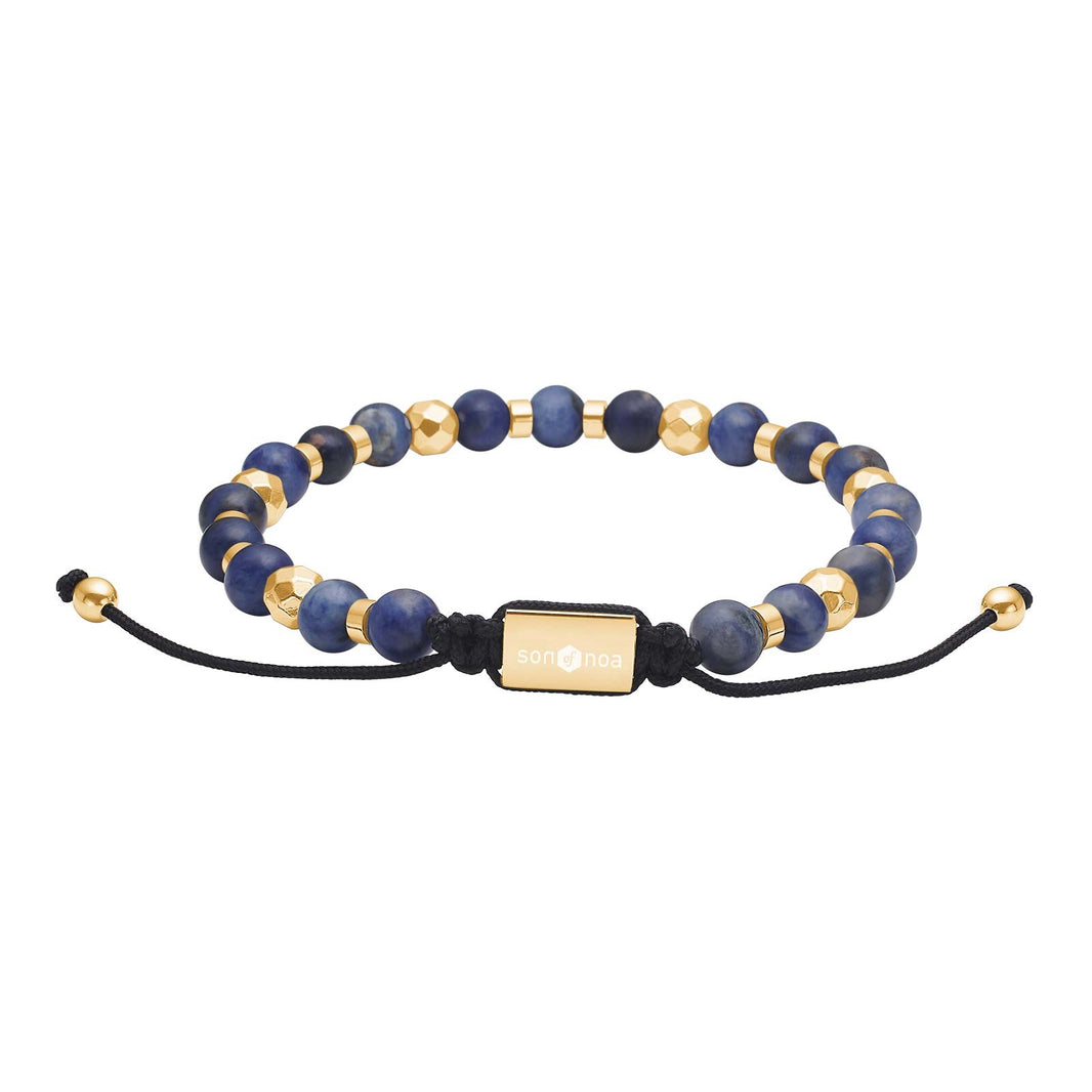SON Armband sodalite eye IP gold