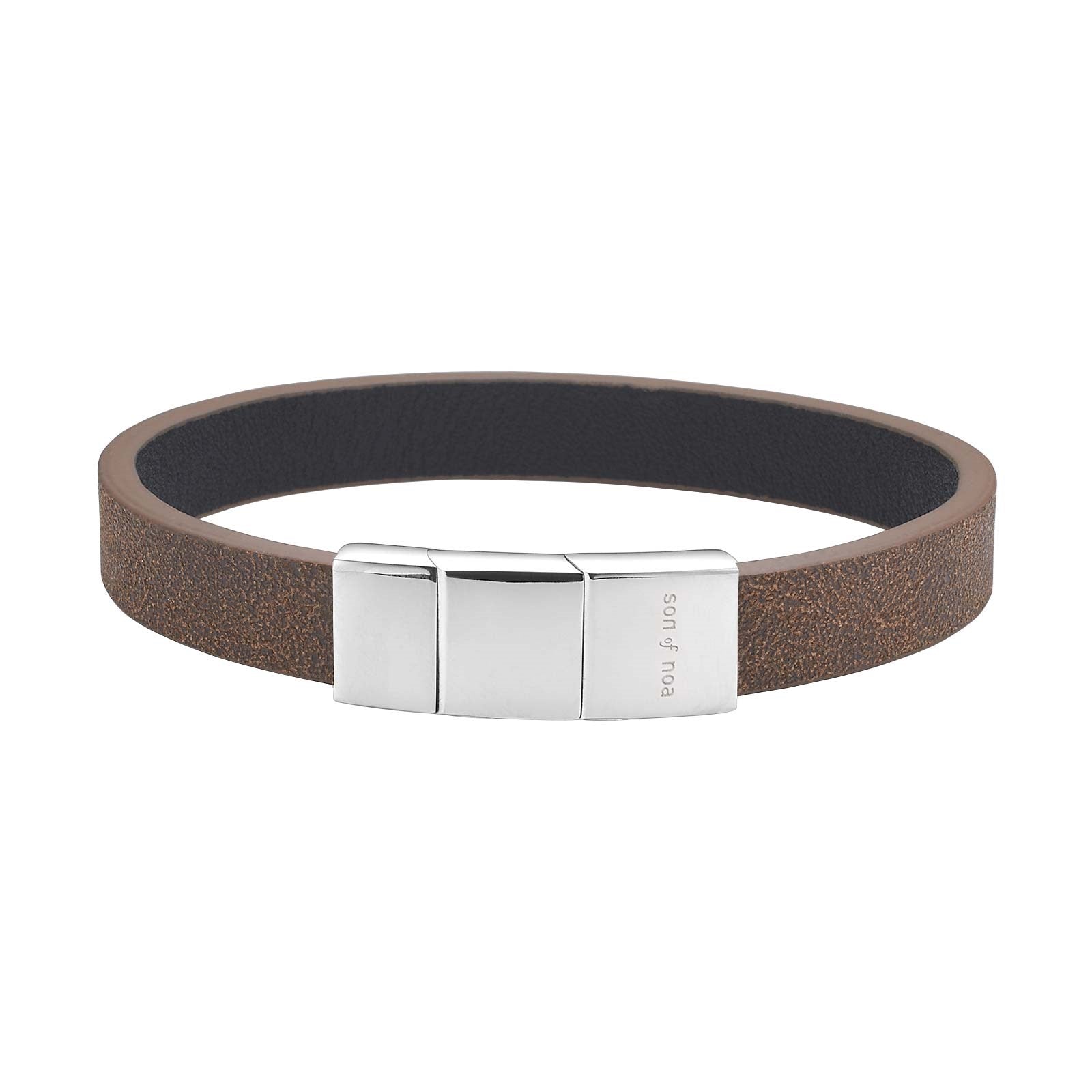 SON bracelet brown calfskin