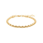SON bracelet STEEL IP gold