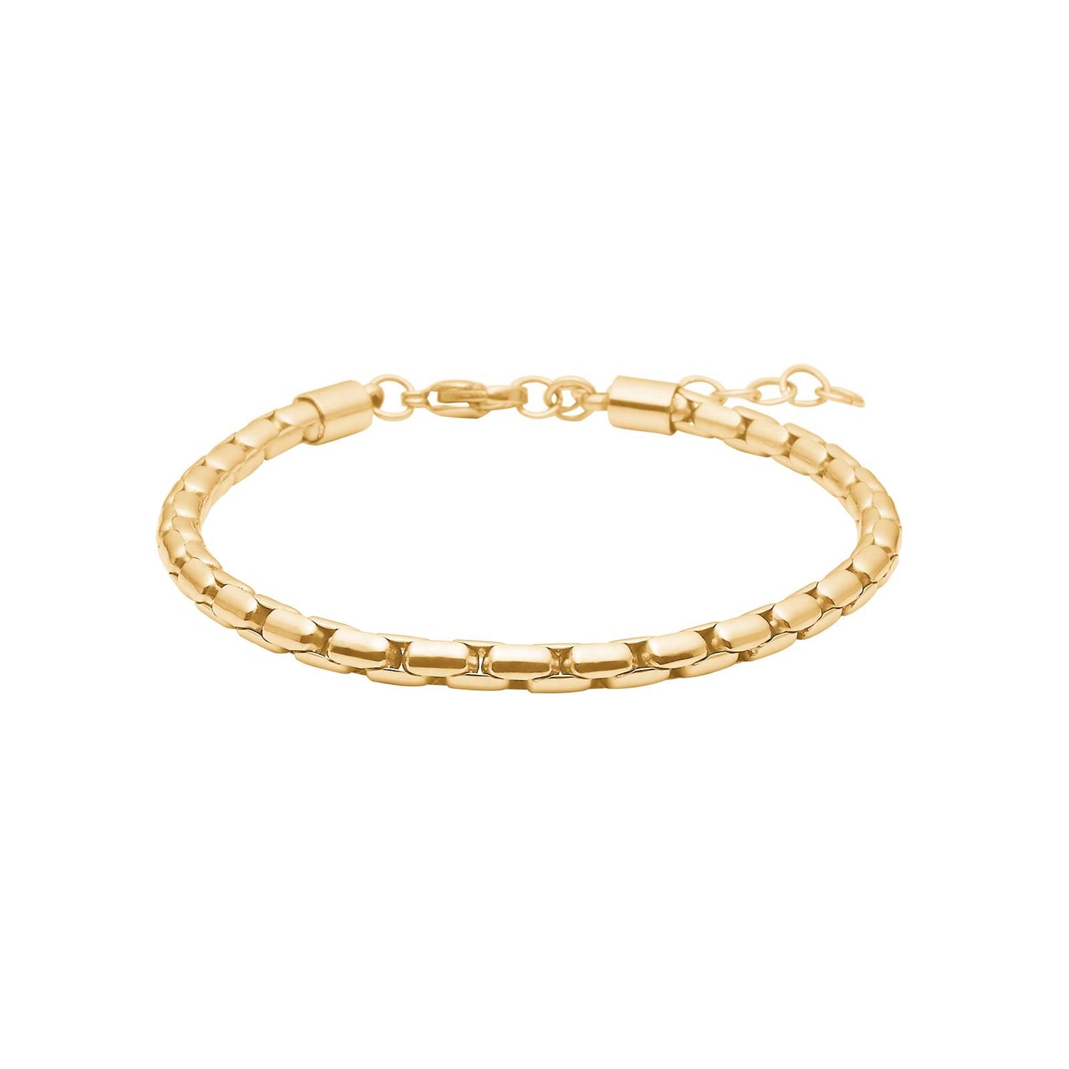 SON bracelet STEEL IP gold