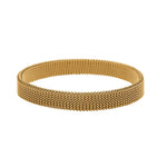 SON Armband Stahl IP gold