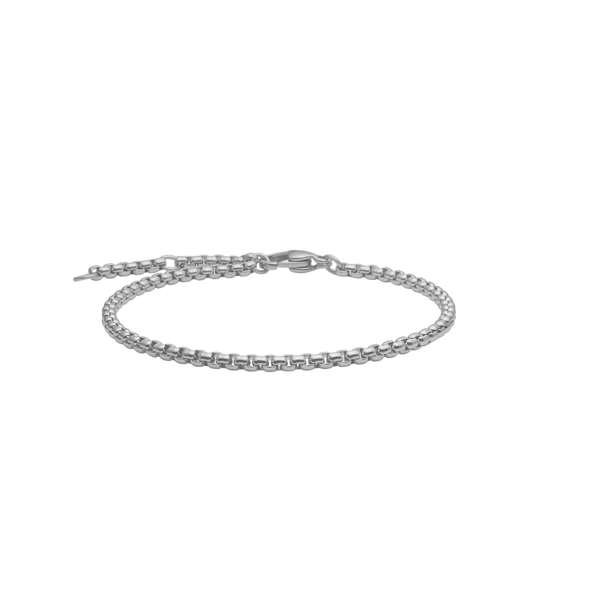 SON-armband van staal, ronde Venezia, 16+3 cm