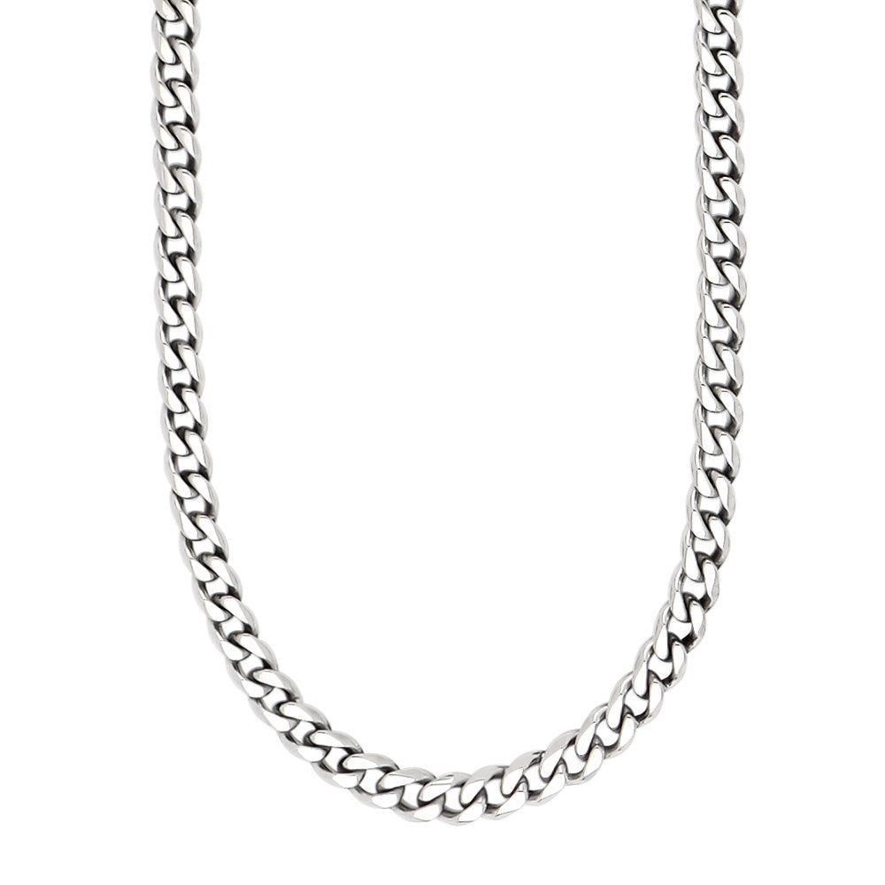 SON necklace STEEL panzer shiny 60cm