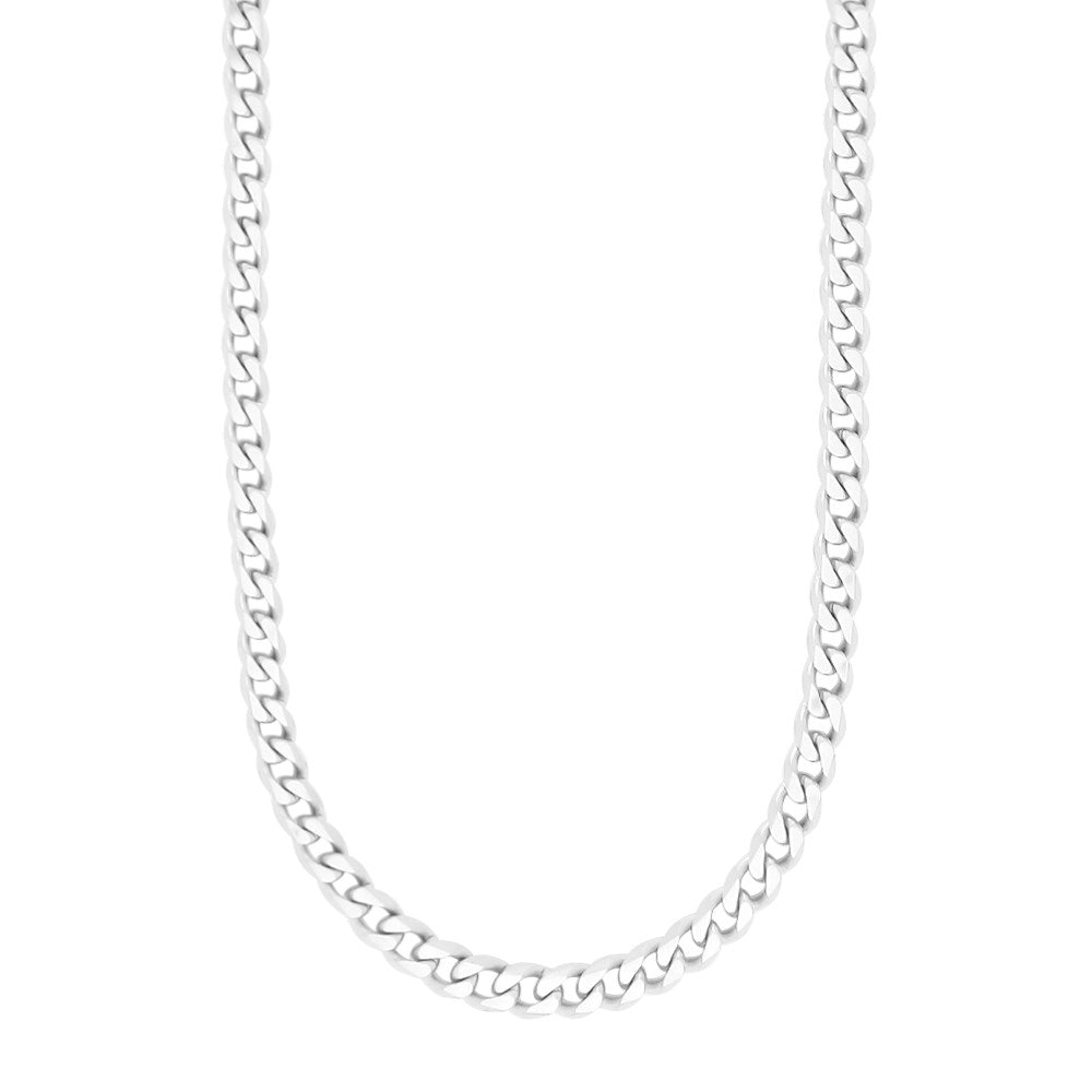 SON necklace STEEL panzer brushed 60cm