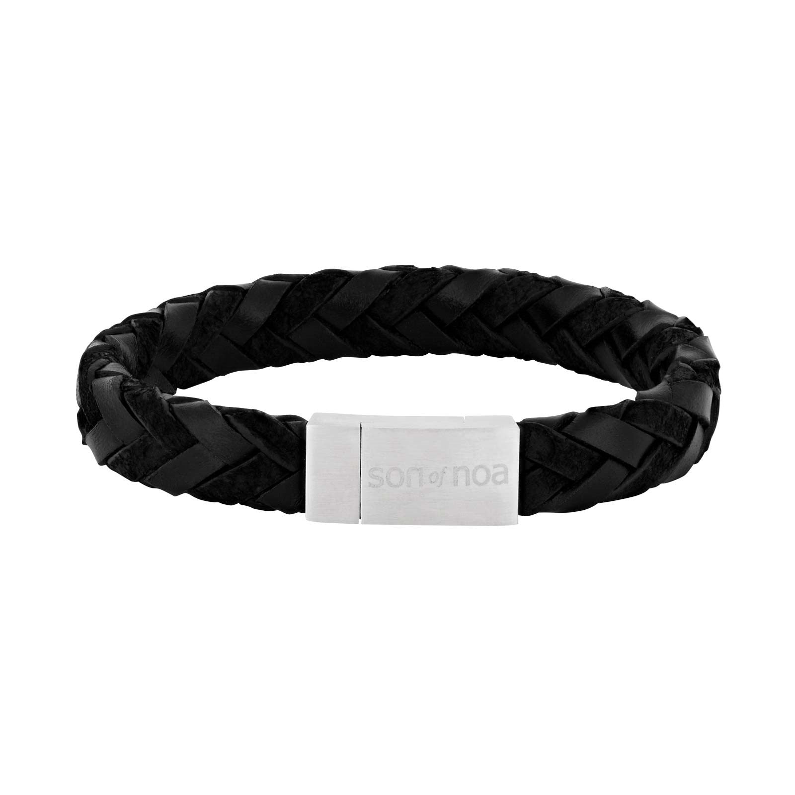 SON armbånd sort kalveskind