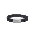 SON Armband schwarzes Kalbsleder 12mm