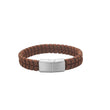 SON bracelet brown calf leather 12mm