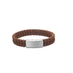 SON bracelet brown calf leather 12mm