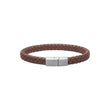SON Armband braunes Kalbsleder 8mm