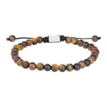 SON armbånd yellow tiger eye 19 - 25cm