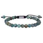 SON bracelet African Turquoise matt 19-25cm