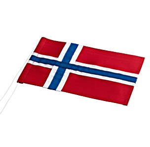 Norwegische Flagge für 40 cm - 10x16 cm