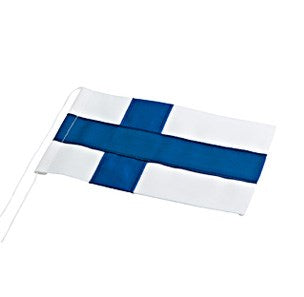 Finnische Flagge 30 cm