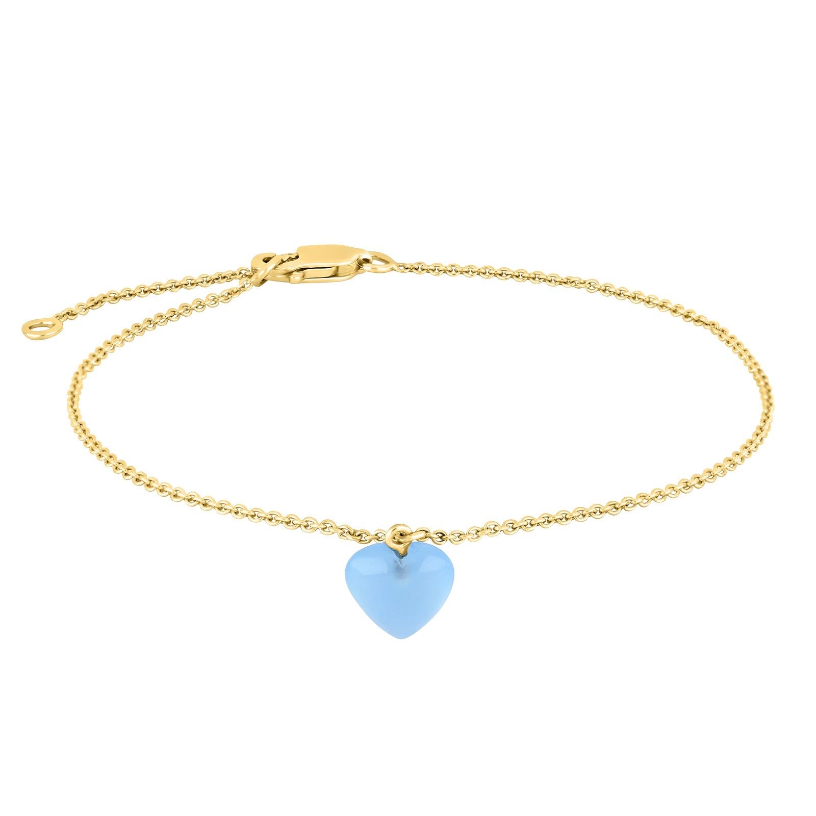 Armband YOU52 blauer Chalcedon