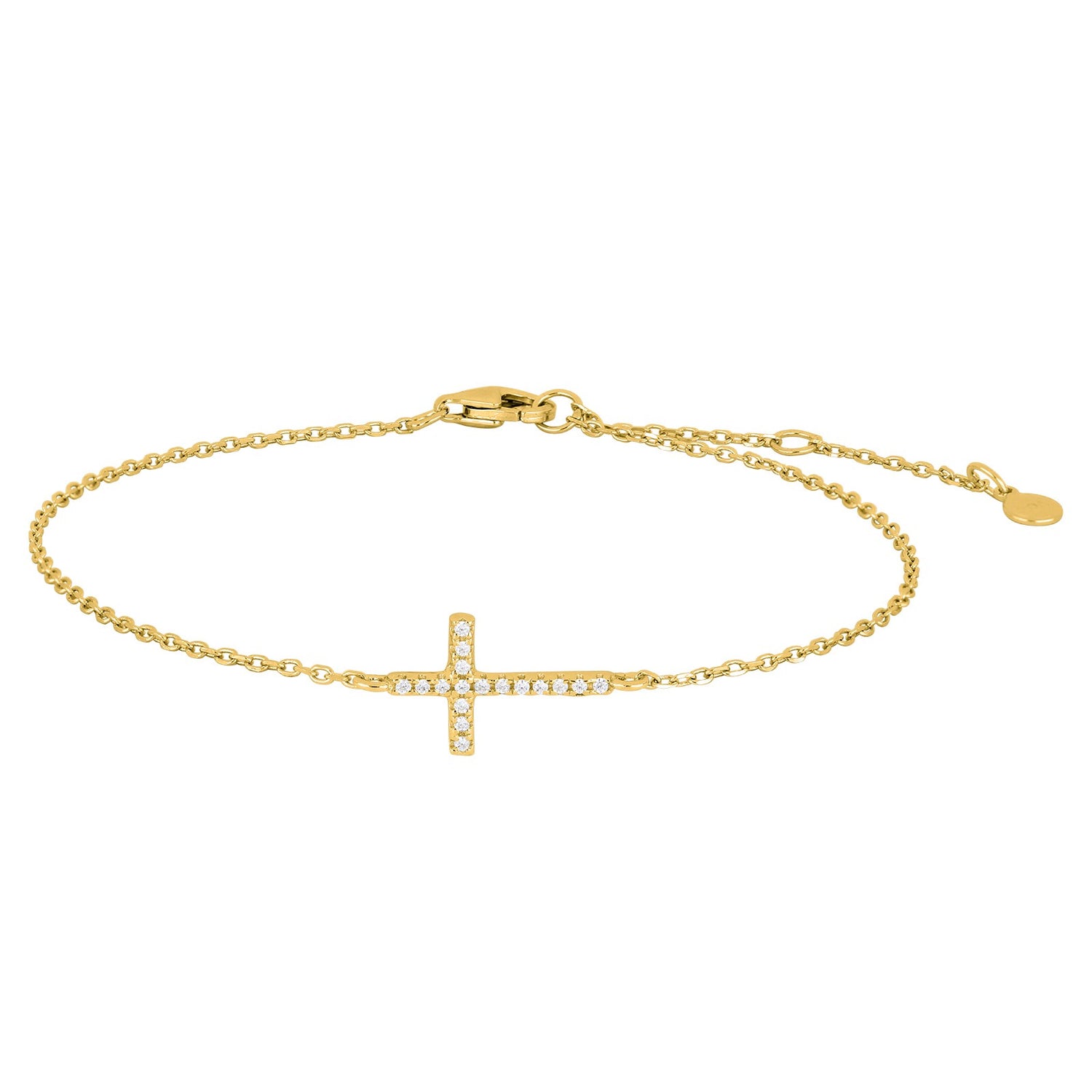 Armband ALAINENOR 17cm - Vergoldet