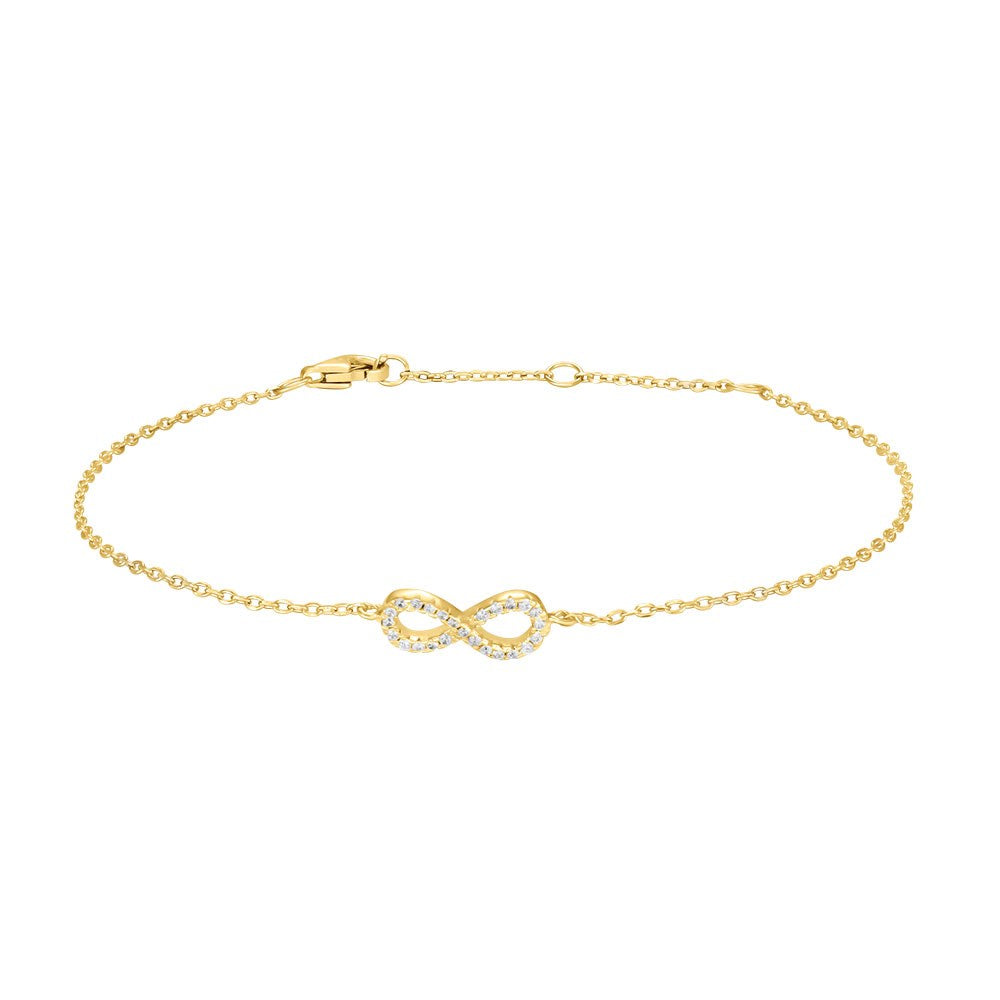 Silberarmband AGNANOR - Vergoldet