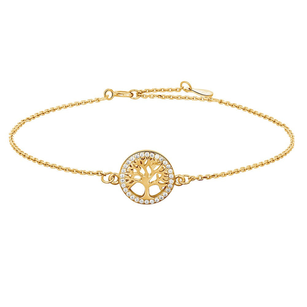 Silberarmband CAIANOR - Vergoldet