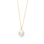 Sølvkæde BAROQUE52 perle 20mm