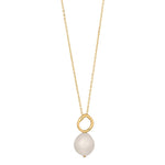Silber von BAROQUE52 Perle+Kette 45+5cm