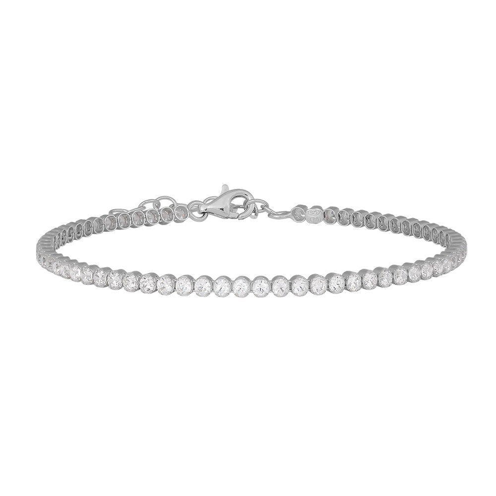 Silberarmband ELNANOR - Rhodiniert