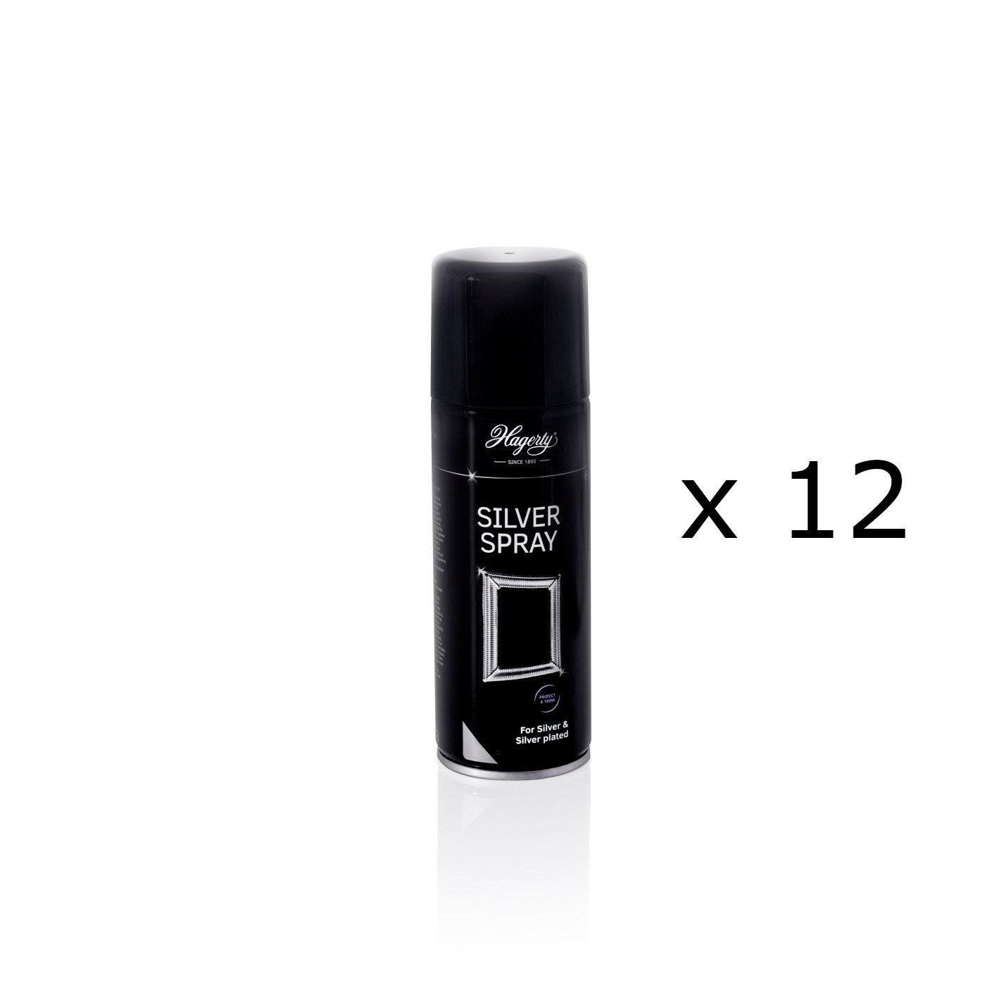 HAGERTY SILVER SPRAY 12X200ML