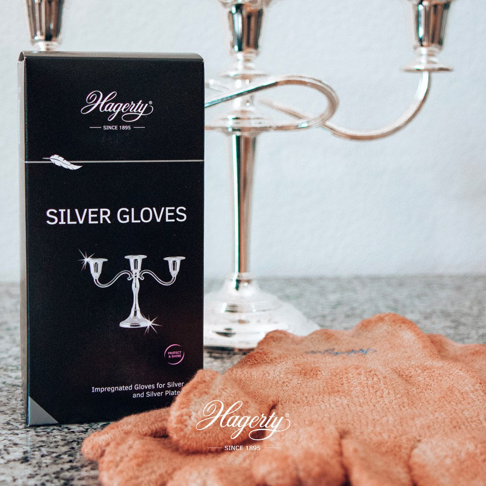 HAGERTY SILVER GLOVES 6 PAR