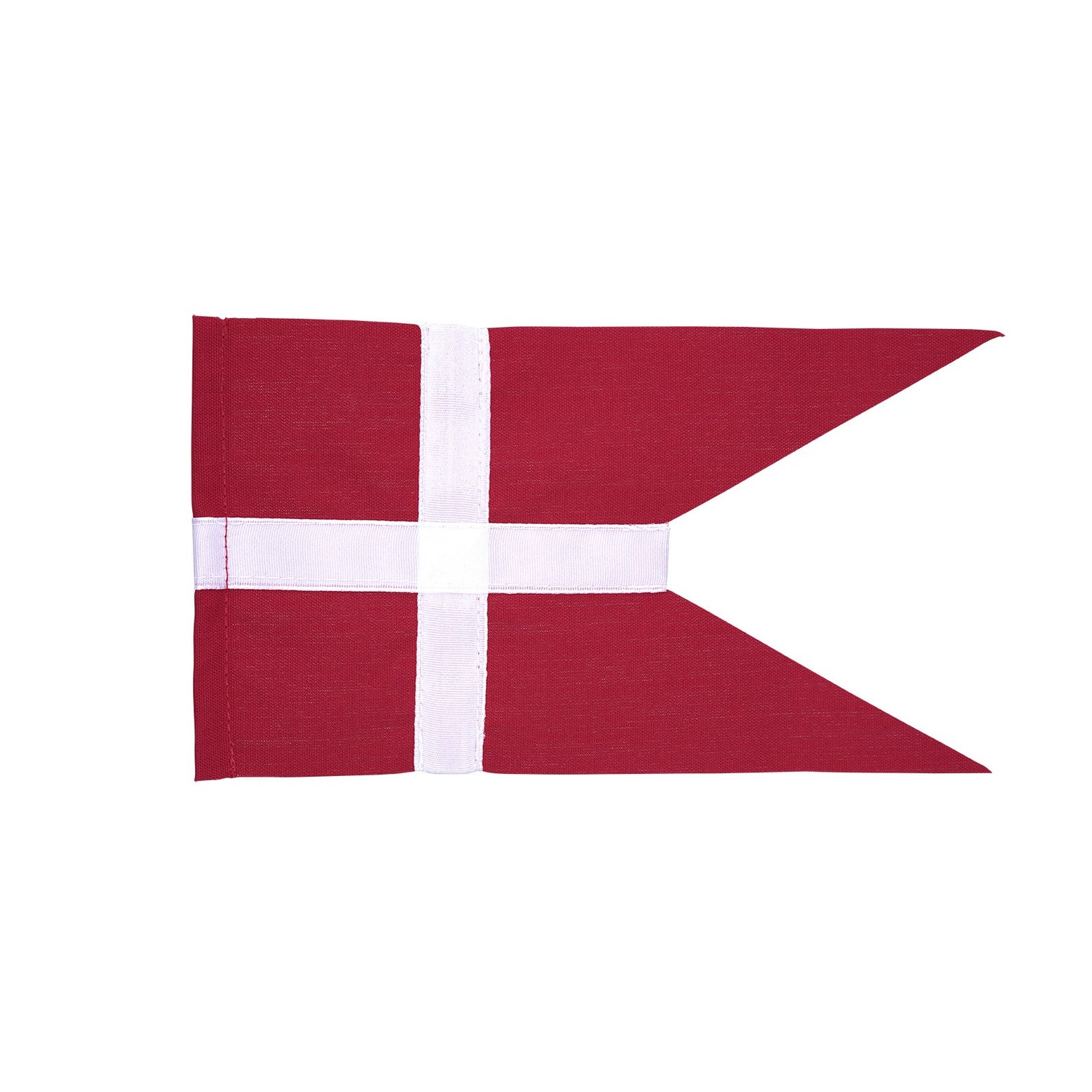 Dannebrog splitflag til 30 cm - 7,5x13,5 cm