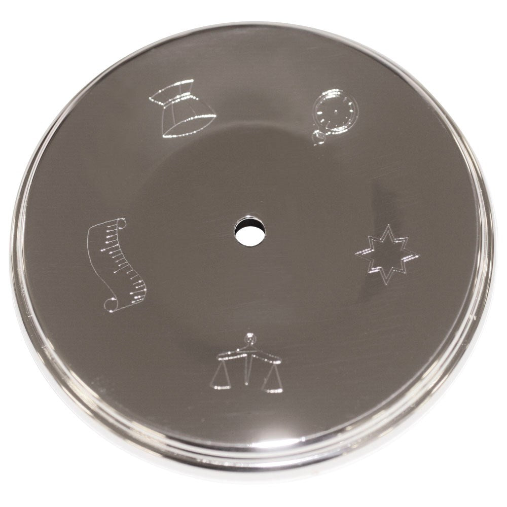 Versilbert fuß für 492-1182-D