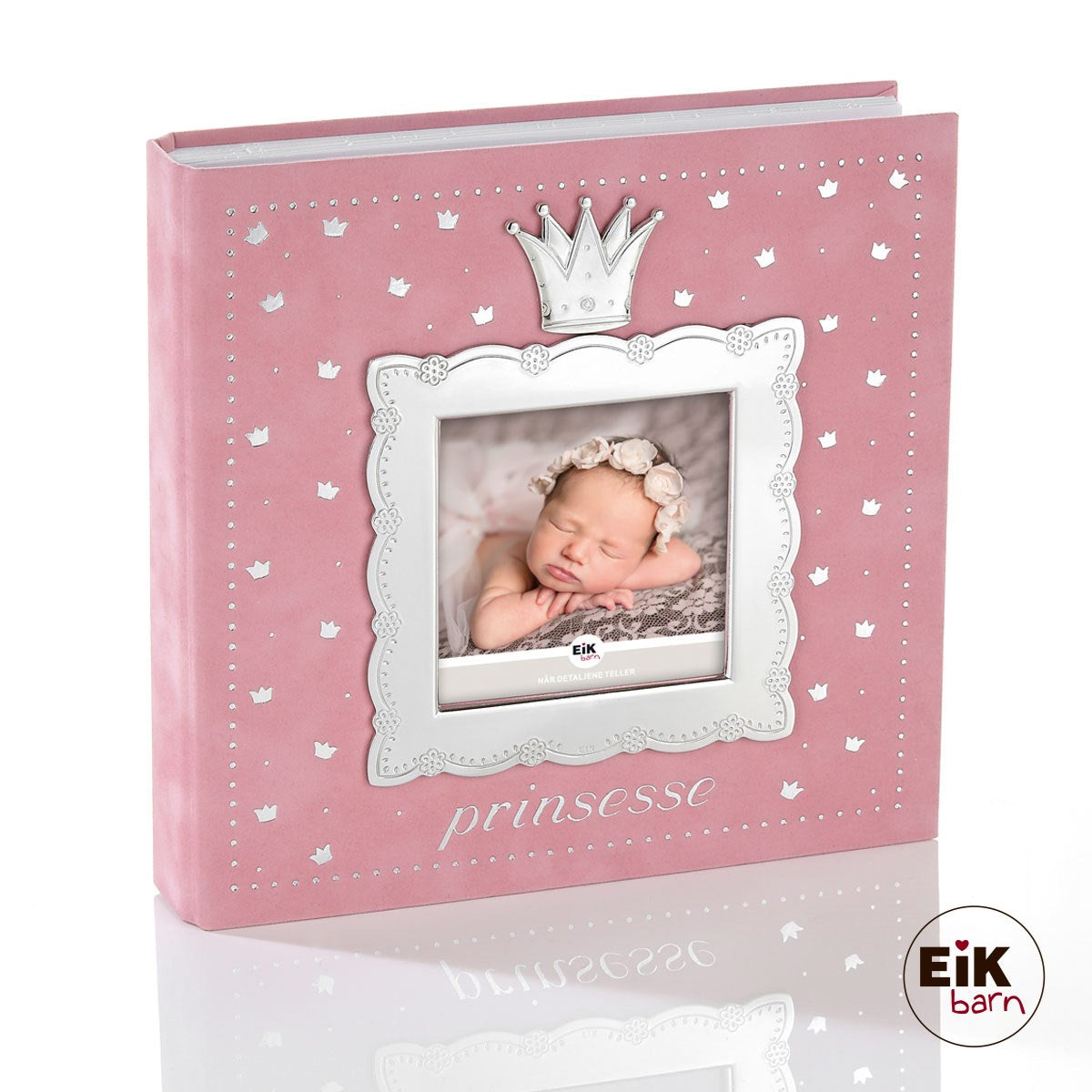 Fotoalbum prinsesse, lyserødt
