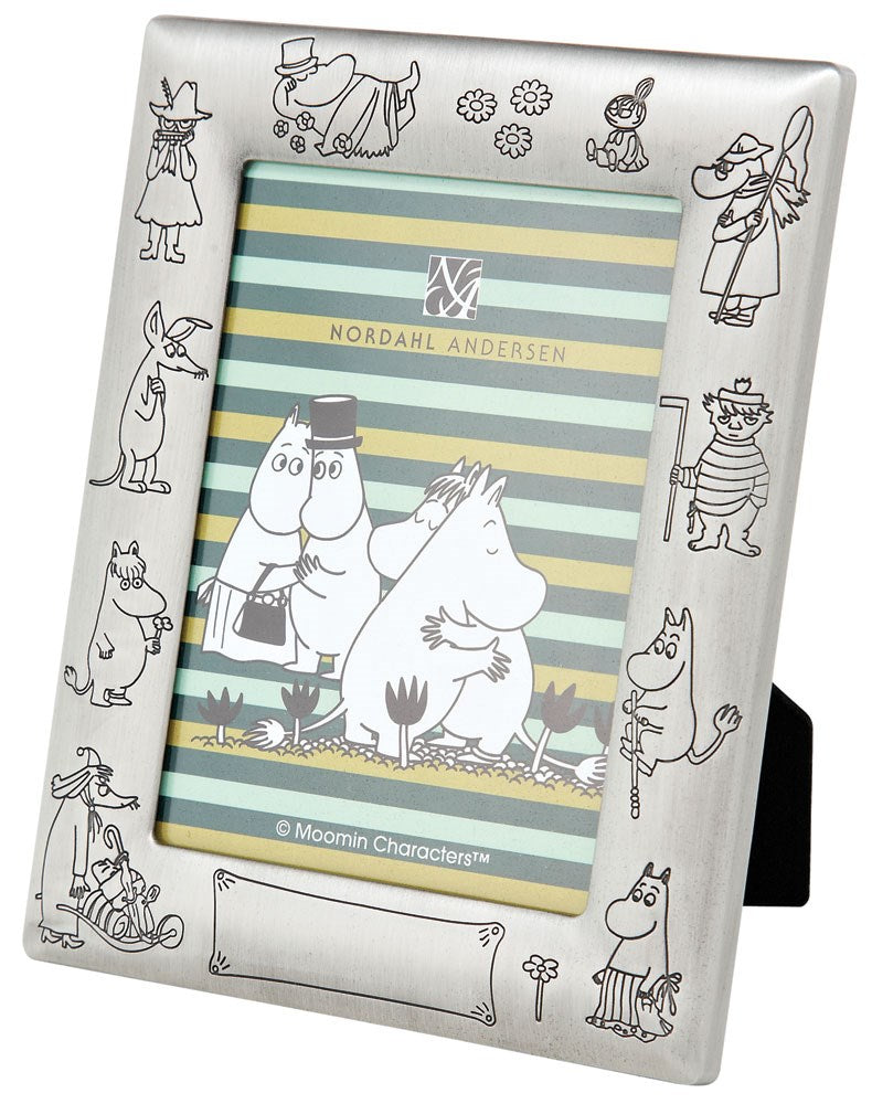 Fortinnet fotoramme m. Mumi