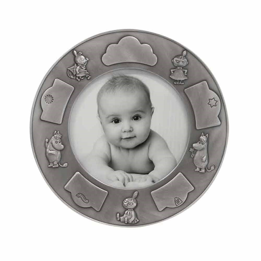 Verzinnter Fotorahmen, rund, Kleine My