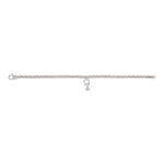 Rhod. Silberarmband m/Schnuller