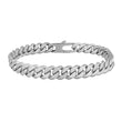 SON bracelet steel brushed